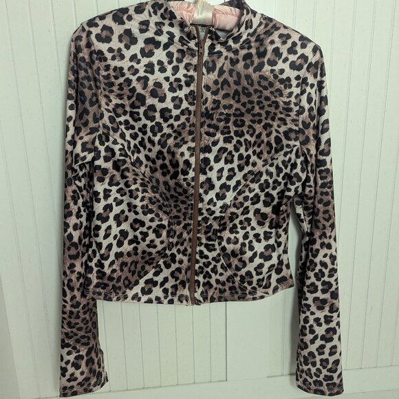 Jackets & Blazers - ⭐ Animal print athletic jacket